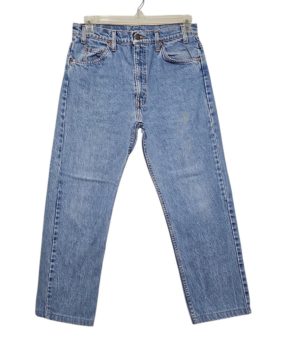 Levis Vintage 90s 505 Straight Leg Orange Tab W34 Mens Regular Fit